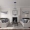 Ekena Millwork Deria Ceiling Medallion (Fits Canopies up to 6"), Hand-Painted Americana, 20 1/4"OD x 1 1/2"P CM20DRAMF - alternate 4